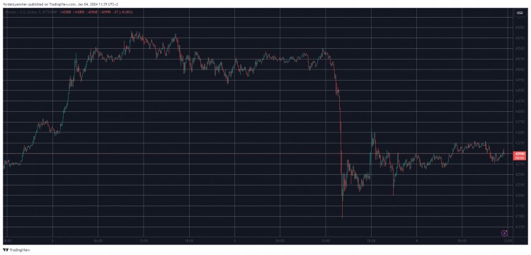 由於現貨比特幣 ETF 被拒絕，加密貨幣市場每天損失 100B 美元（市場觀察）