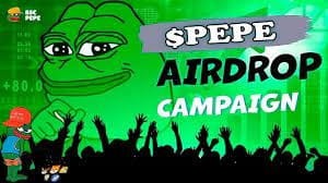 SOLPEPE (USDT)空投總獎勵1,000 USDT中獎率????????335隨機獲獎者每人