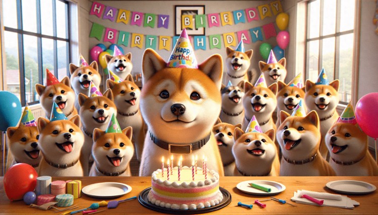 狗狗幣十周年！DOGE漲超20％突破$0.1重返第九大加密貨幣！