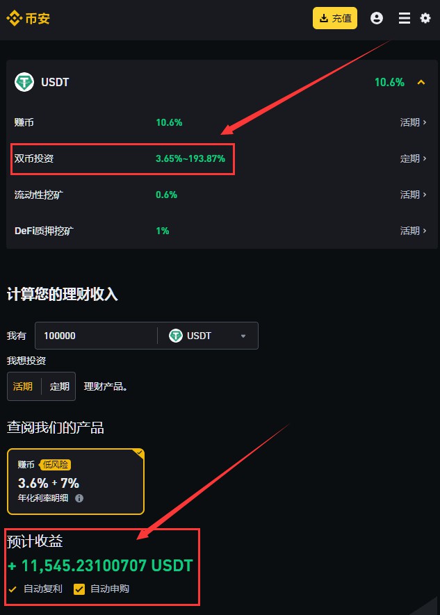 穩定高收益 幣安活期賬戶 收益率10.6% 無手續費 輕鬆獲利 讓你賺得更多