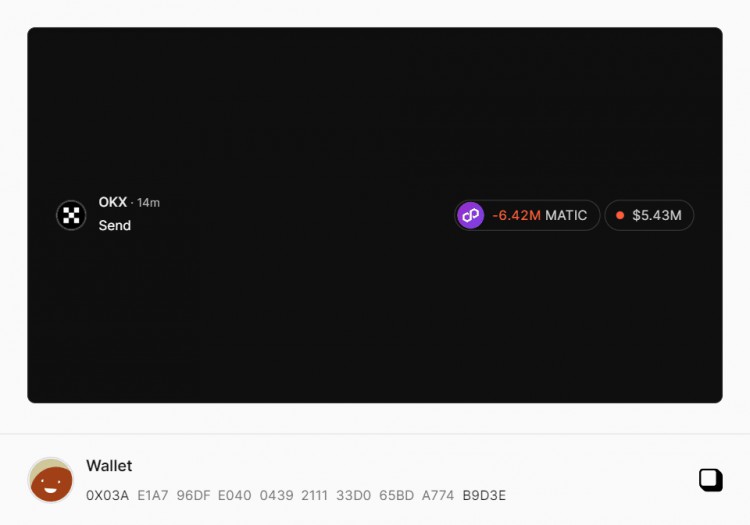 主要運動！揭秘640萬筆MATIC交易對OKEx的意義