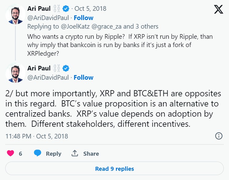 爭論XRP的價值RIPPLE首席技術(shù)長和行業(yè)專家的見解