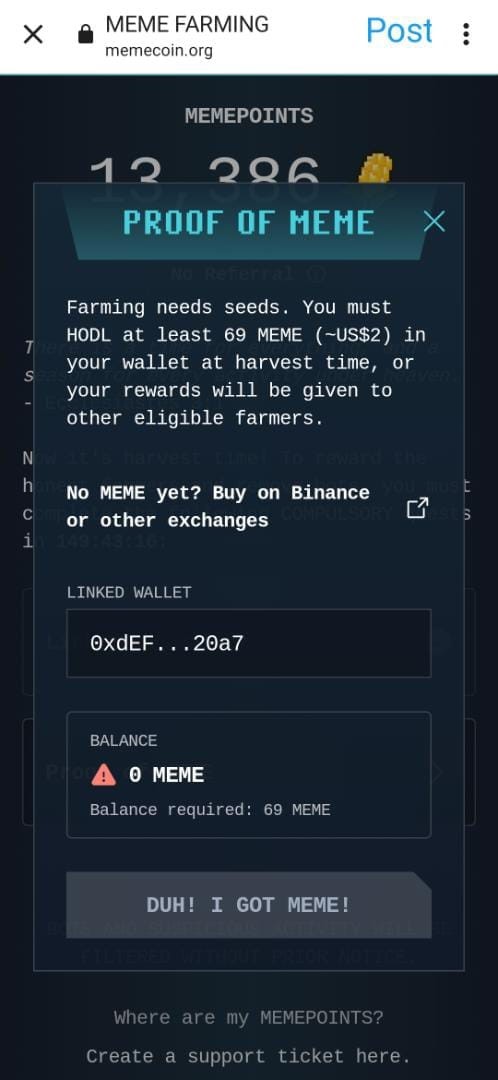 memecoin空投問題：MATAMUS讓我們一起討論如何解決這個問題。