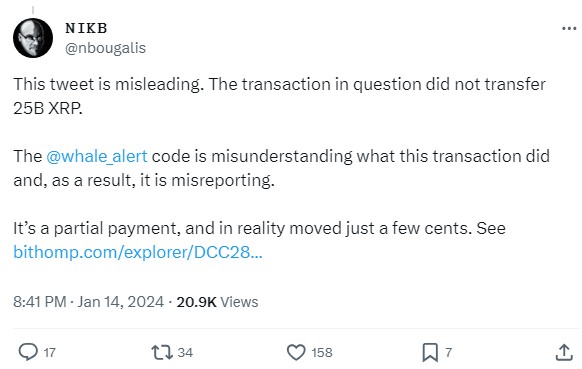利用 Bitfinex 的失敗嘗試和數十億 XRP 的流動