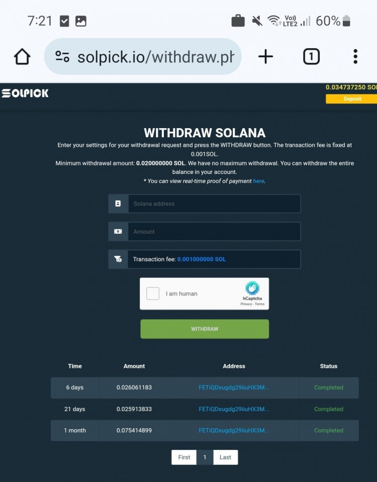 Solana免費獲得好消息SolanaSolpick網(wǎng)站Halima32獲取免費旋轉(zhuǎn)收益存款無需任何