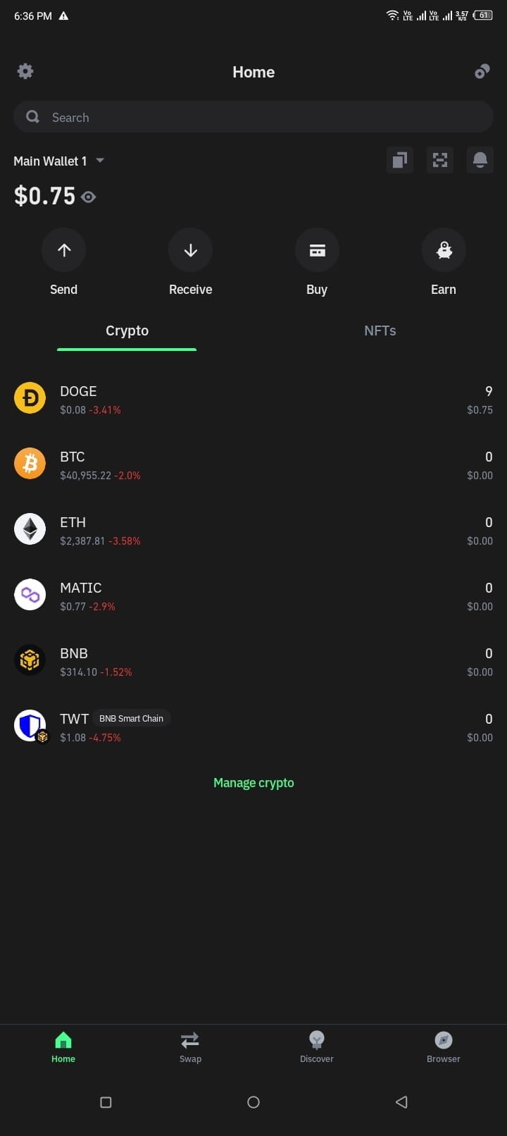 免費 DOGE 挖礦，立即開始，免責聲明：投資由您決定，不是我的責任。隻需使用免費的。