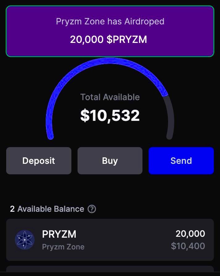 PRYZM空投已確認(rèn)您有機會抓住這個充滿希望的機會