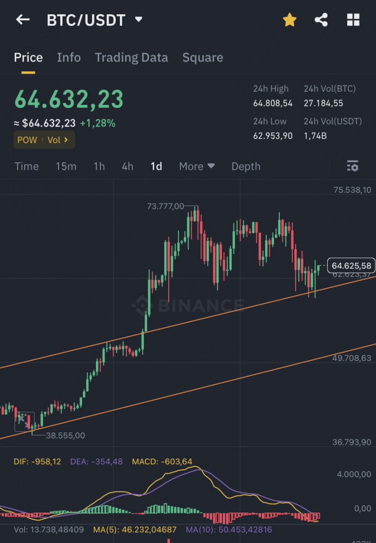 比特幣美元每日更新市場(chǎng)趨勢(shì)分析