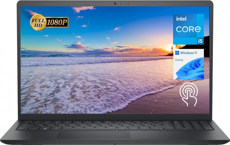 DELLINSPIRON153511156英寸觸摸屏I5處理器12GBRAM256GBSSDWINDOWS11HOMEWIFI連結
